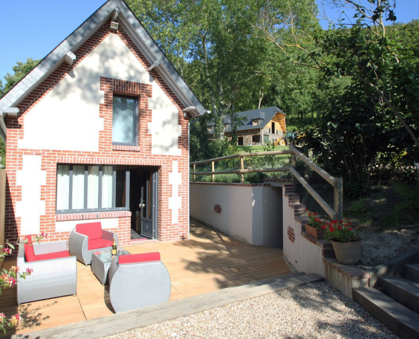 Terrasse L'Atelier - Domaine du Clos Fleuri